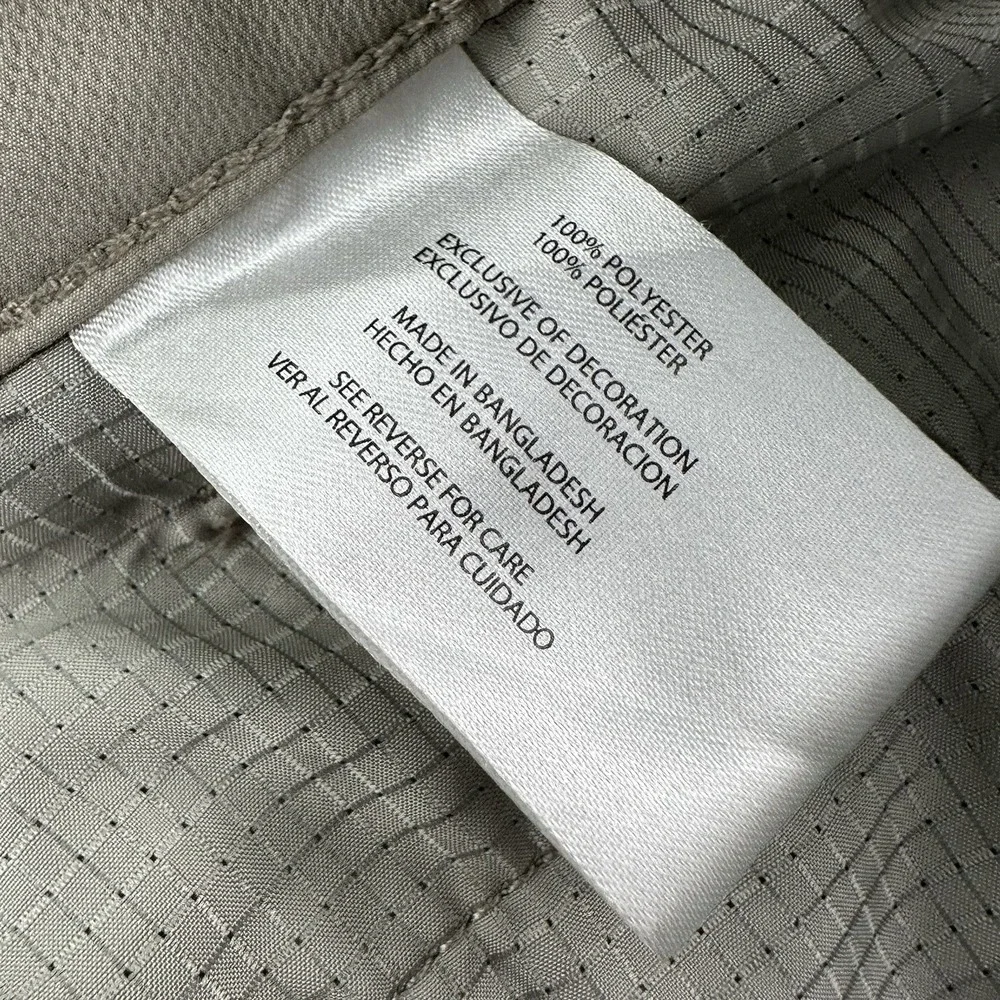 Banana Republic Men's Performance Traveler Pants 34x32 Tan Golf Tech Stretch